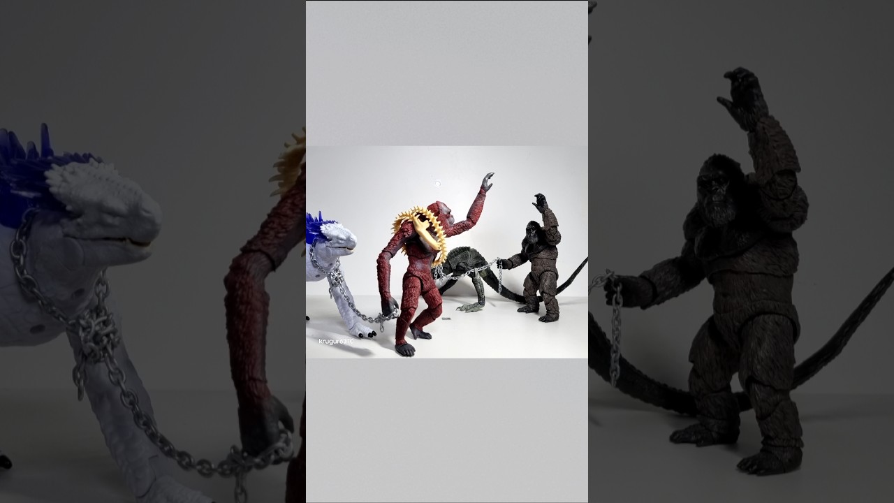 Bandai S.H.MonsterArts Skar king with Shimo