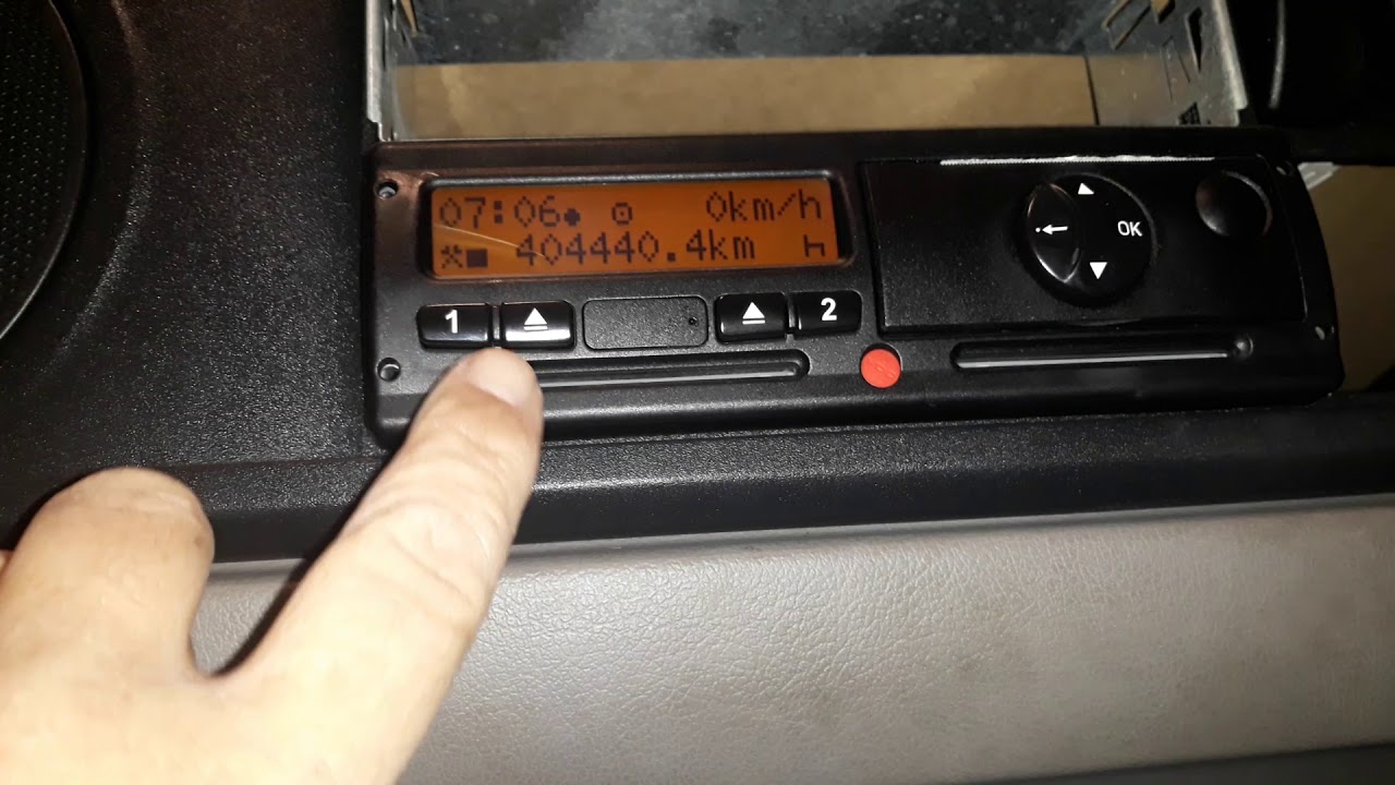 tacografo simens vdo DTCO 1381