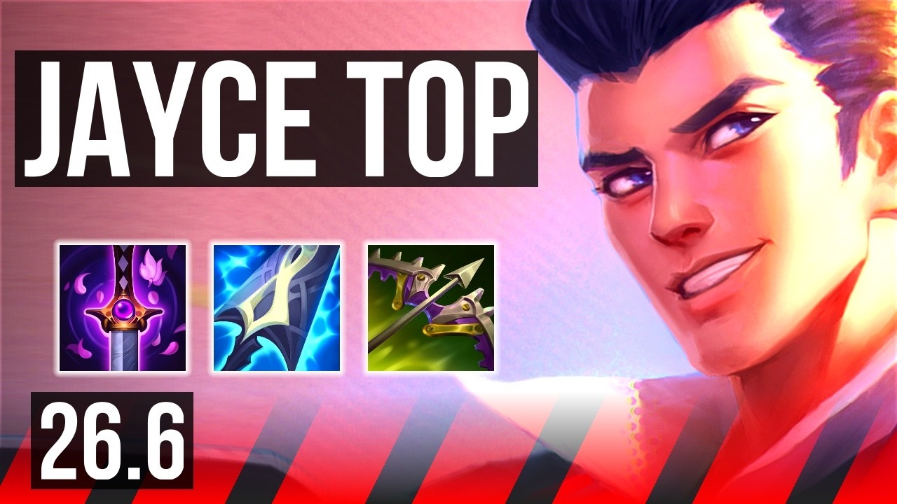 JAYCE vs ZAAHEN (TOP) | EUW Master | 26.6