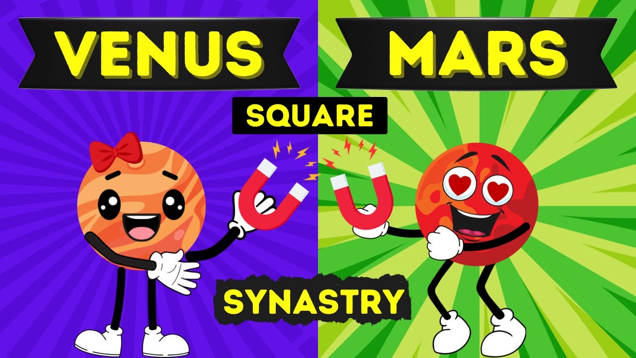 DO NOT WATCH unless you want to learn Venus Square Mars aspect in Synastry Chart