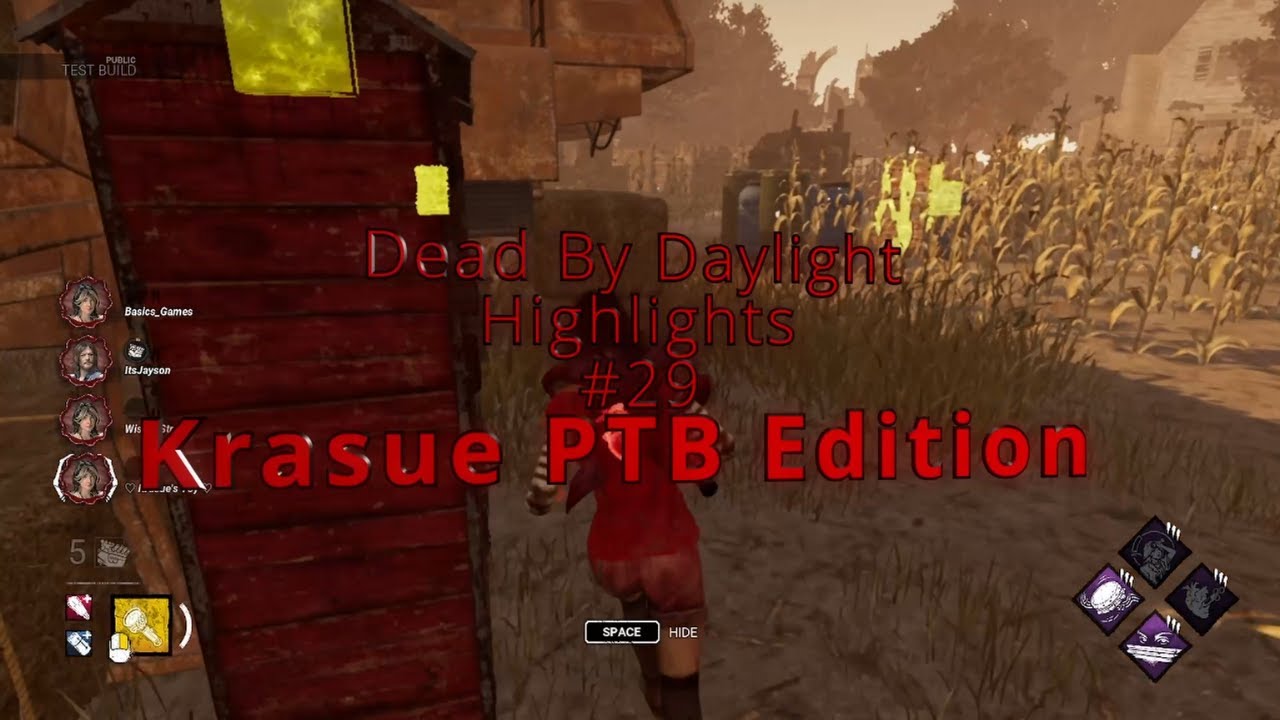 My LUCKIEST escape EVER! (Dead By Daylight Highlights #29 Krasue PTB Edition)