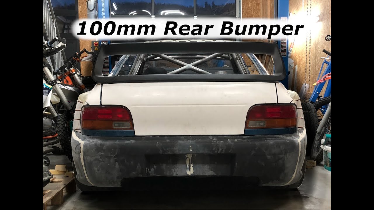 Subaru GC8 RSTI Build - 100mm Hyperbody Rear Bumper - Ep. 41
