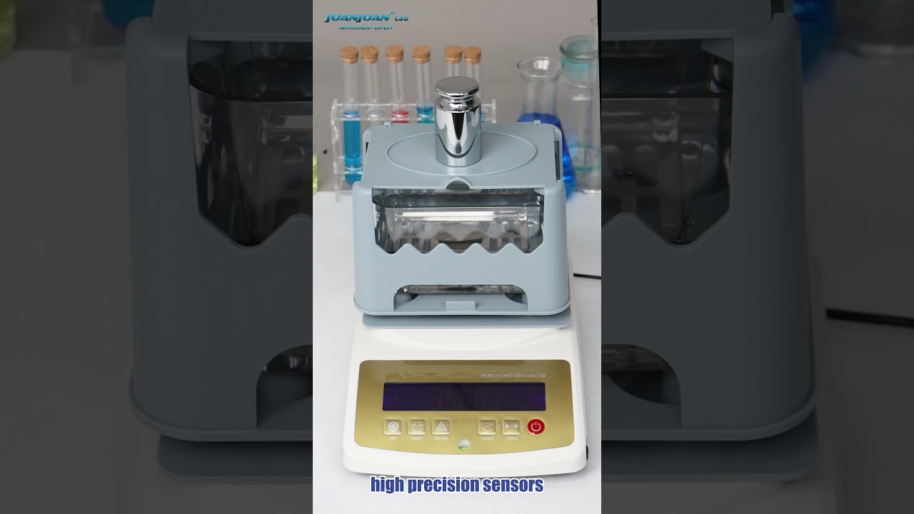 Gold Density Meter Silver Jewelry 1200g Gold Purity Analyzer Metal Testing Machine HBM sensor