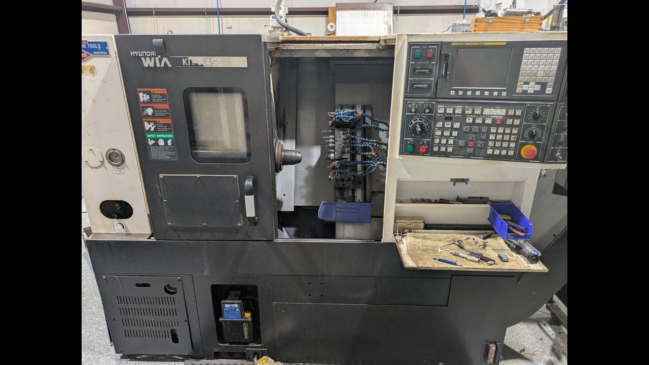 CNC, Fab & Industrial Machinery from Multiple Operating Facilities Lot 122 - 2014 HYUNDAI WIA KIT450