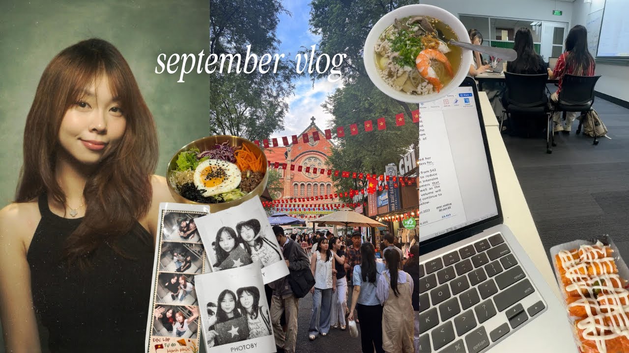 tháng cuối kì năm nhất của cô sinh viên RMIT | deadline ngập đầu, vi vu sài gòn iu 🍂 🇻🇳