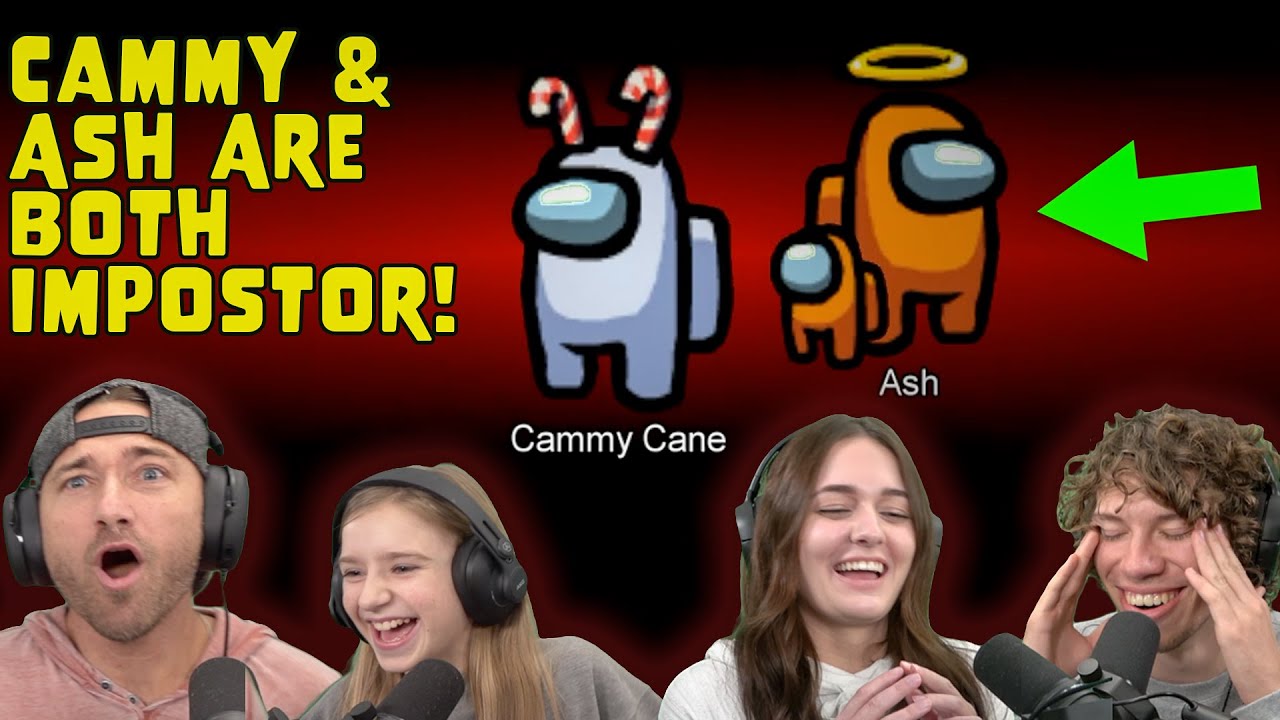 Cammy and Ash are BOTH Impostor!! New Sopo Squad Playz Among Us Gameplay!