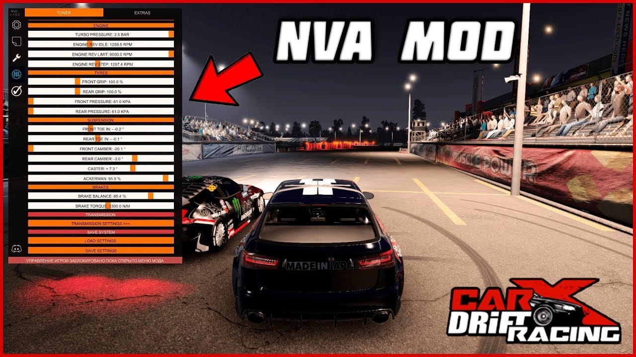 How to Download NVA MOD in CarX Drift Racing Online (tutorial)