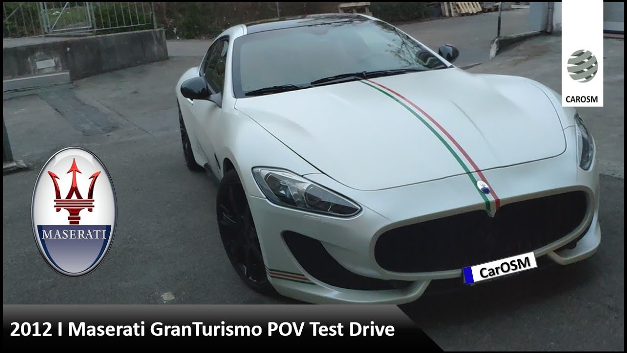 2012 I Maserati GranTurismo S  POV Test Drive