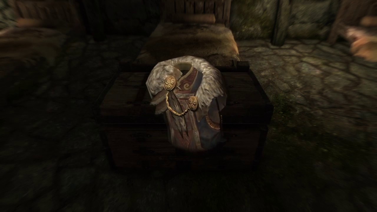 PS4 Elder Scrolls V - Skyrim Helgen Chest of Surprises Mod Gameplay