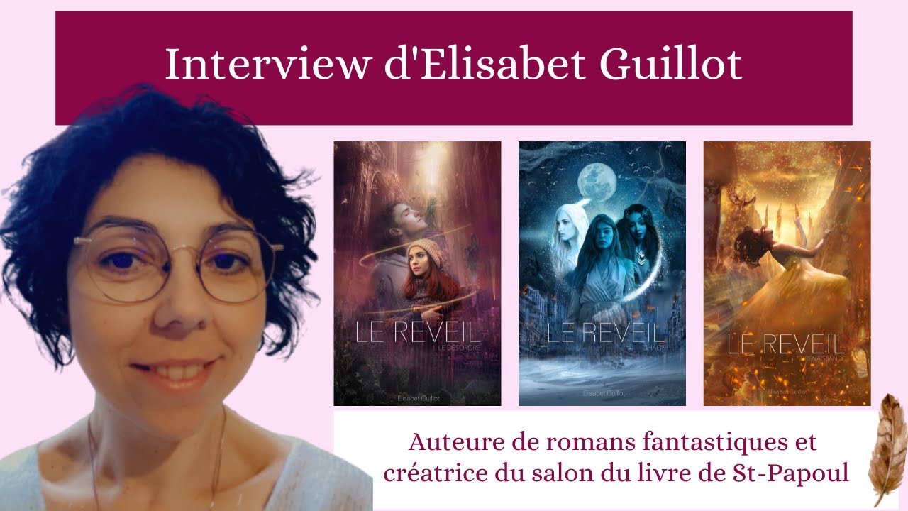 Interview d'ELISABET GUILLOT, auteure de romans fantastiques🧝&zwj;♀️