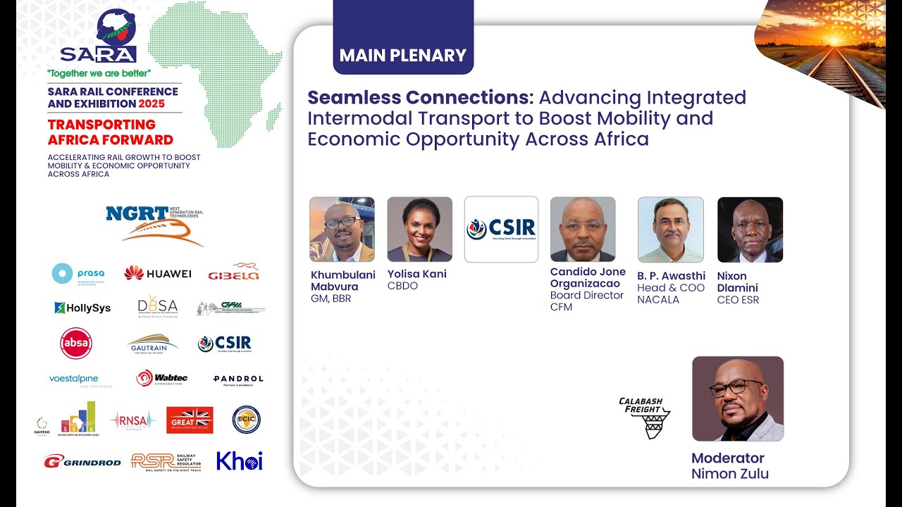 2025 SARA RAIL CONFERENCE - PANEL DISCUSSION: ADVANCING INTERGRATED INTERMODAL TRANSPORT