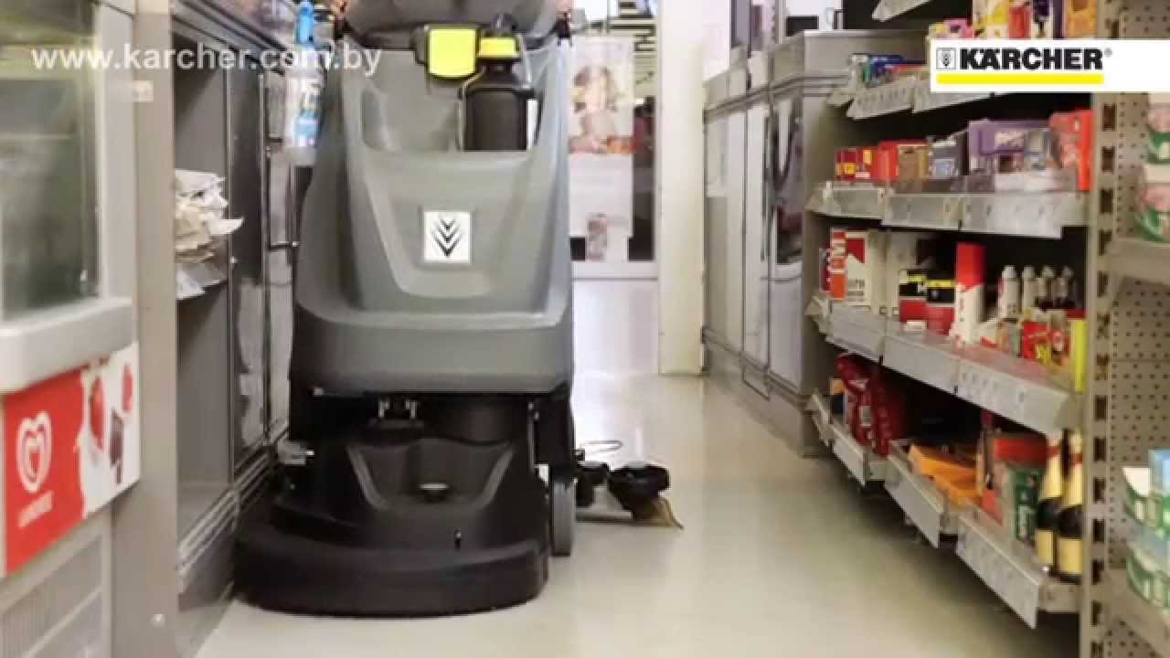 Проф. уборка магазинов и торговых объектов - Karcher профессиональная техника