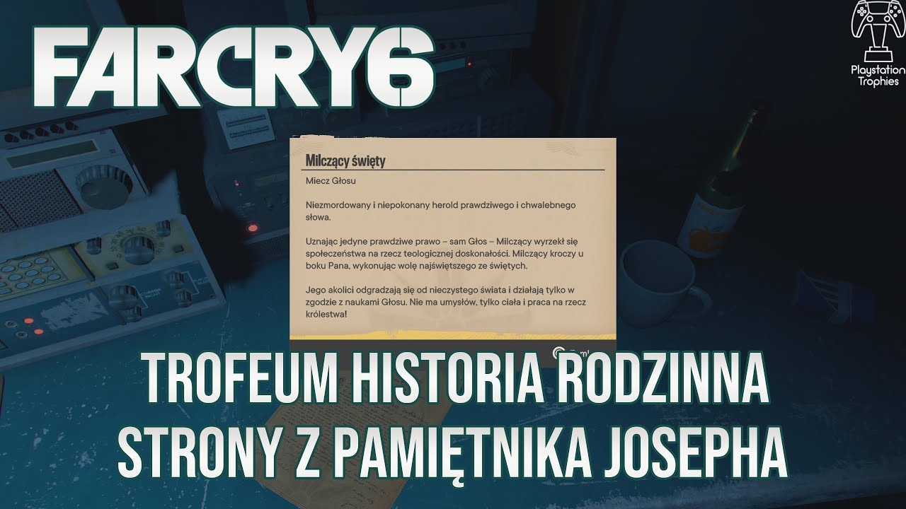 Far Cry 6 - Trofeum Historia Rodzinna - Strony z pamiętnika Josepha