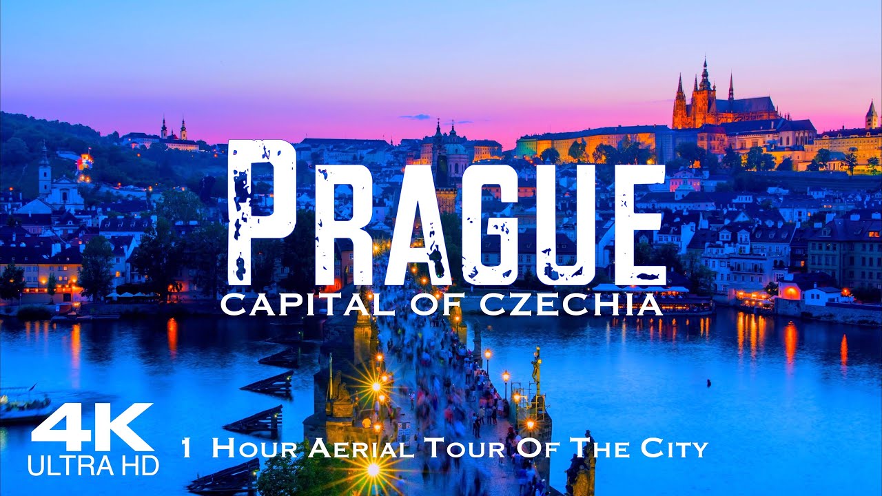 [4K] Best of PRAGUE 🇨🇿 Praha Drone | 1 Hour Aerial Tour of the Česká Republika | Prag Praga Praag