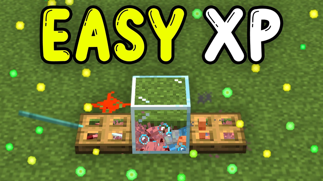 NEW EASIEST XP Farm Minecraft Bedrock 26.1/1.21+!