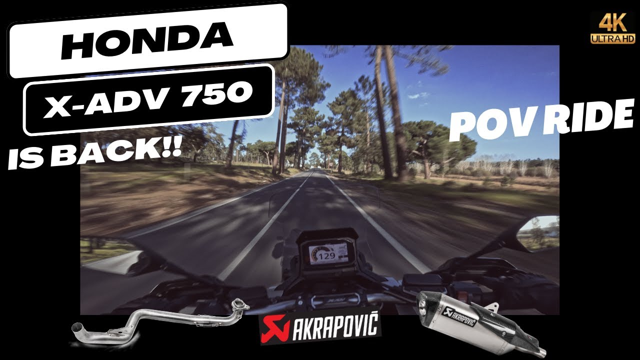 🇵🇹 Return of Honda X-ADV 750 Akrapovic | The return