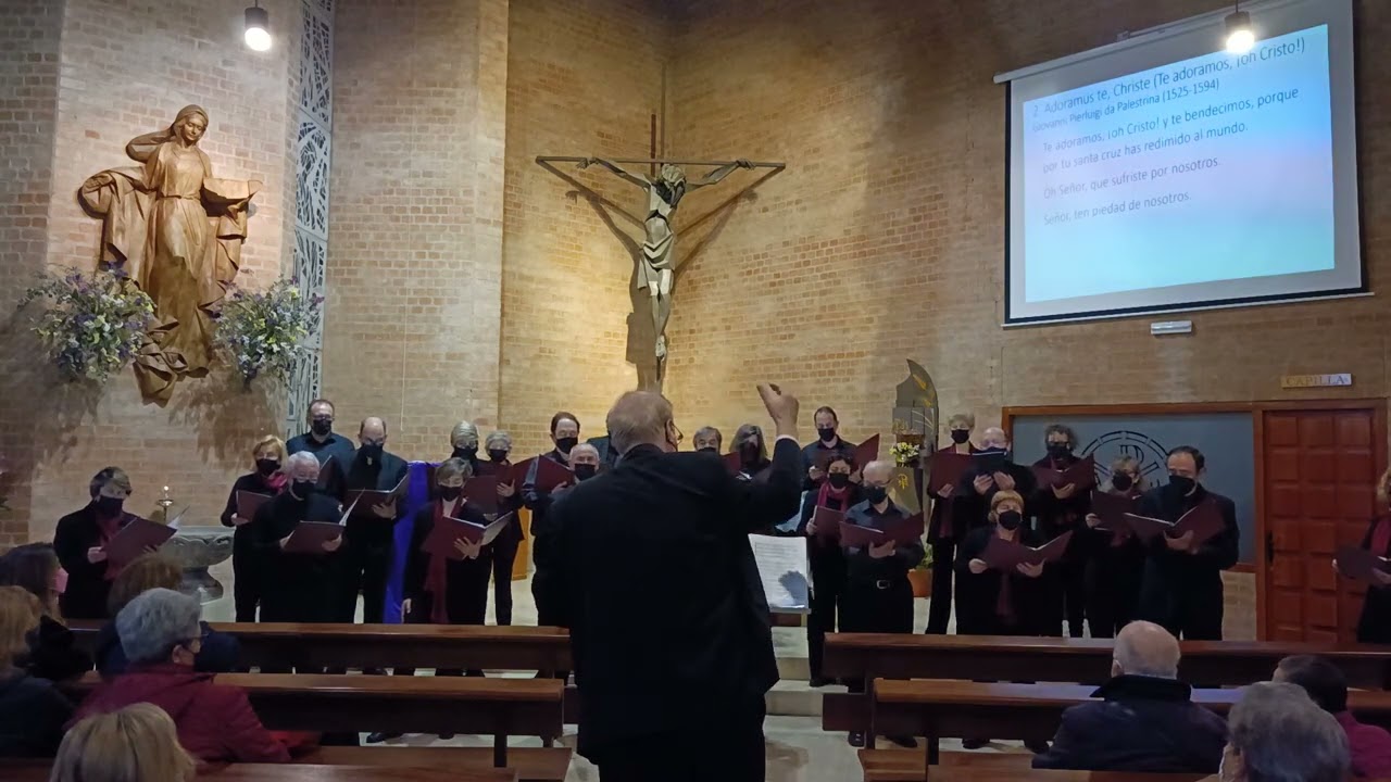 Adoramus te, Christe (G. R. Palestrina) - Coral Polif&oacute;nica Sagrada Familia