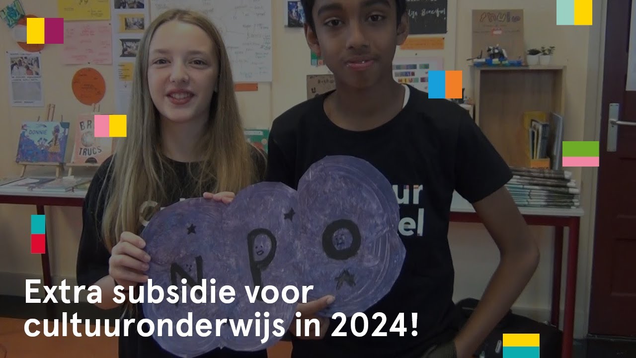 Doe volgend jaar een culturele activiteit met je leerlingen!