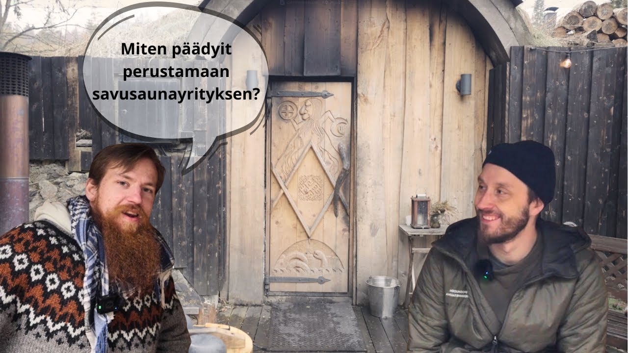 Käytiin tutustumassa Sipoonjoen Perinnesaunaan