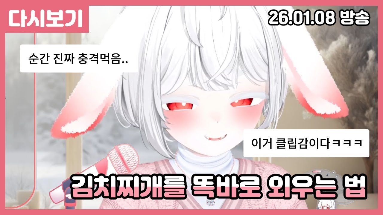 1부 아이온2 히타니에 / 2부 김치찌개 설거지