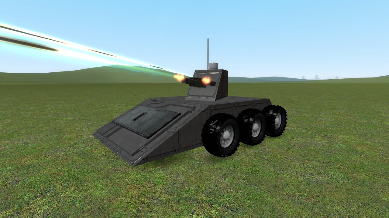 Garry's Mod - How to build a tank