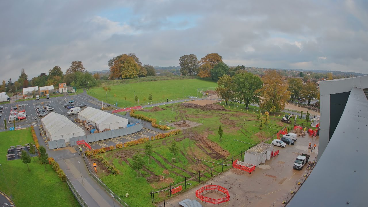 Basford campus developments timelapse - October 2023