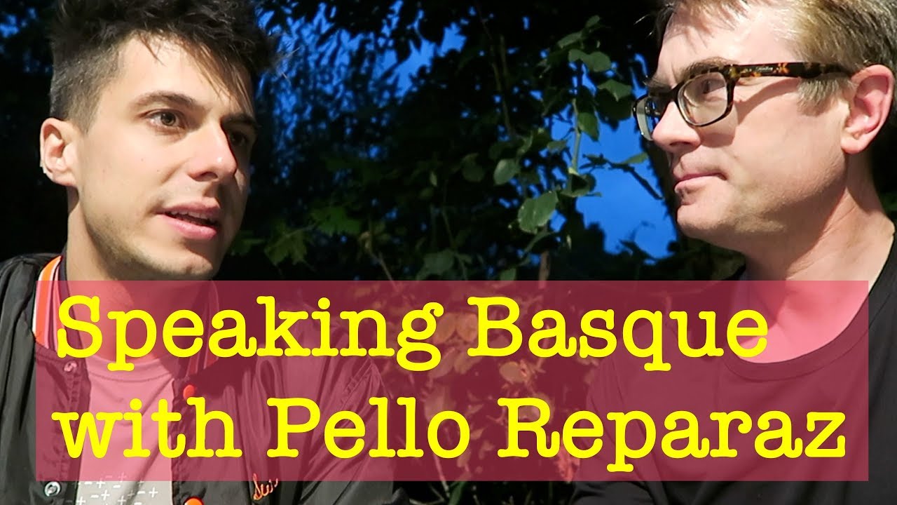 Speaking Basque with Pello Reparaz