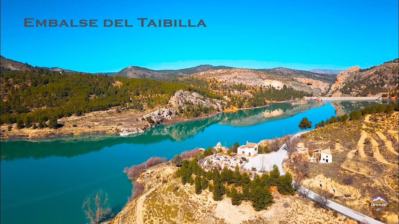 EMBALSE DEL TAIBILLA - NERPIO - Albacete - drone 4k