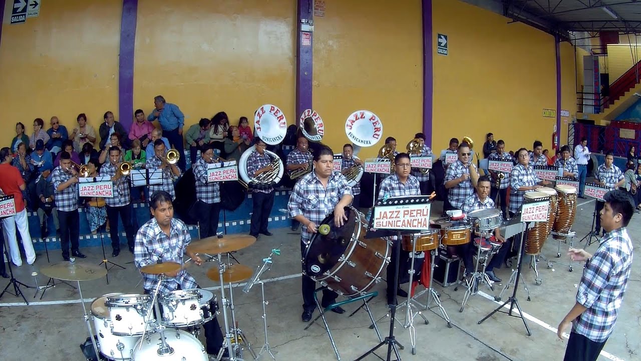 BANDA JAZZ PERU SUNICANCHA 2017 MIX NICHE SALSA