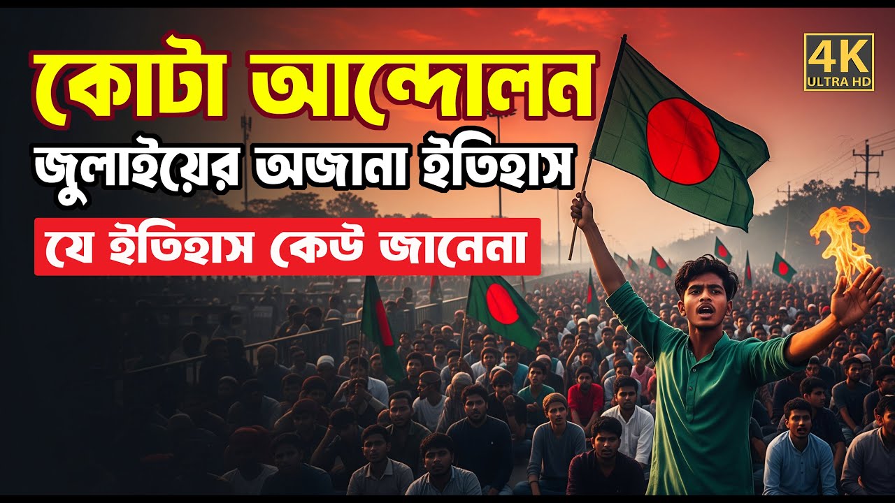 ২০২৪ সালের জুলাই আন্দোলন | বাংলাদেশ আন্দোলন | জুলাই গণঅভ্যুত্থানের অজানা ইতিহাস | কালছায়া কাহিনি
