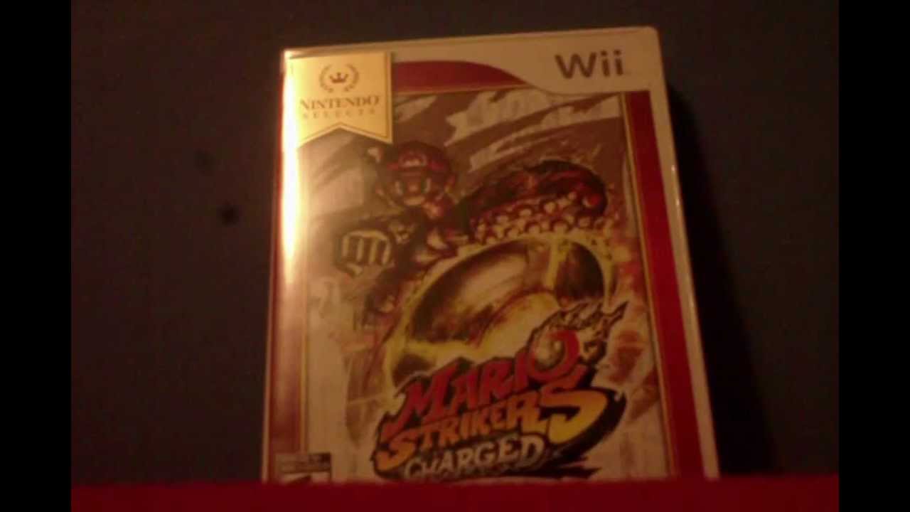 Unboxing Mario Strikers Charged Wii
