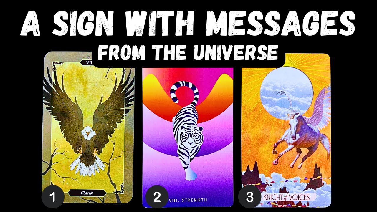 A SIGN With Messages From The UNIVERSE!⏐pick a card tarot reading