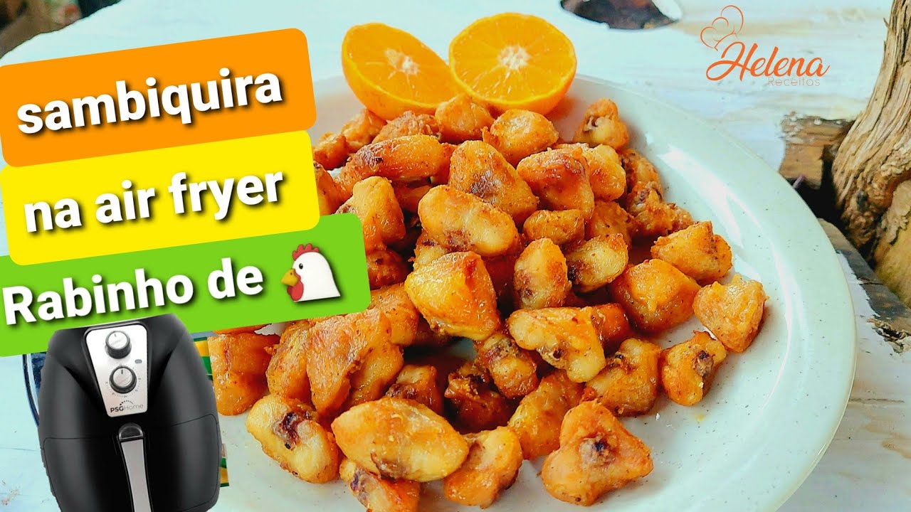 COMO PREPARAR SAMBIQUIRA de frango - Curanchin Da GALINHA - Fiofó da galinha  - Helena Receitas