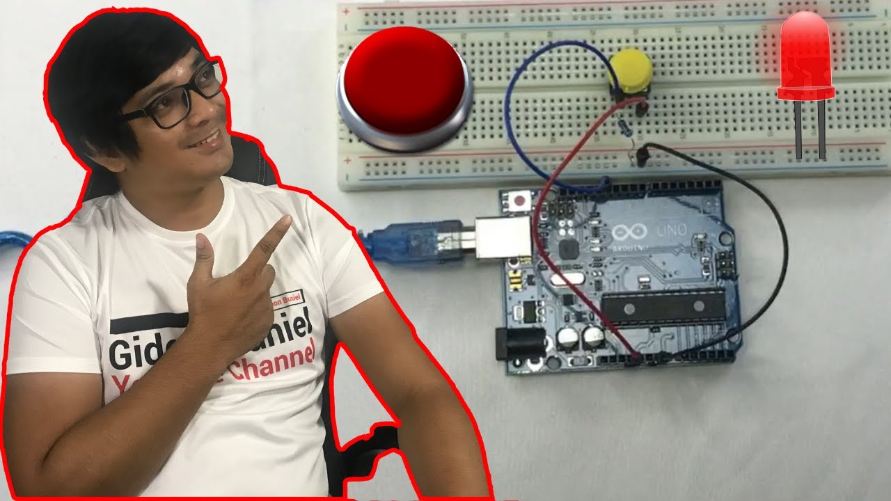 ARDUINO TUTORIAL LESSON FOR BEGINNERS LESSON 1: CONTROLLING LED BY BUTTON