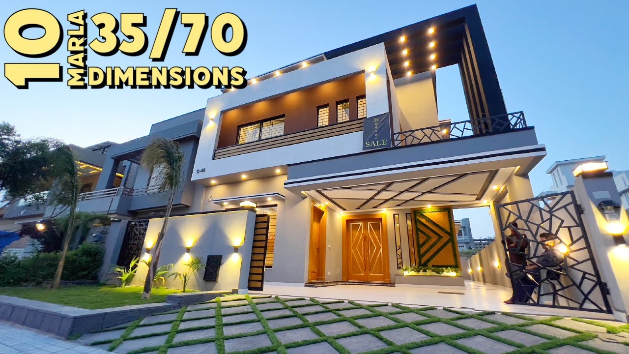 Stunning 10 Marla House Tour in Bahria Town and Phase 8 | Real Estate Video 2023