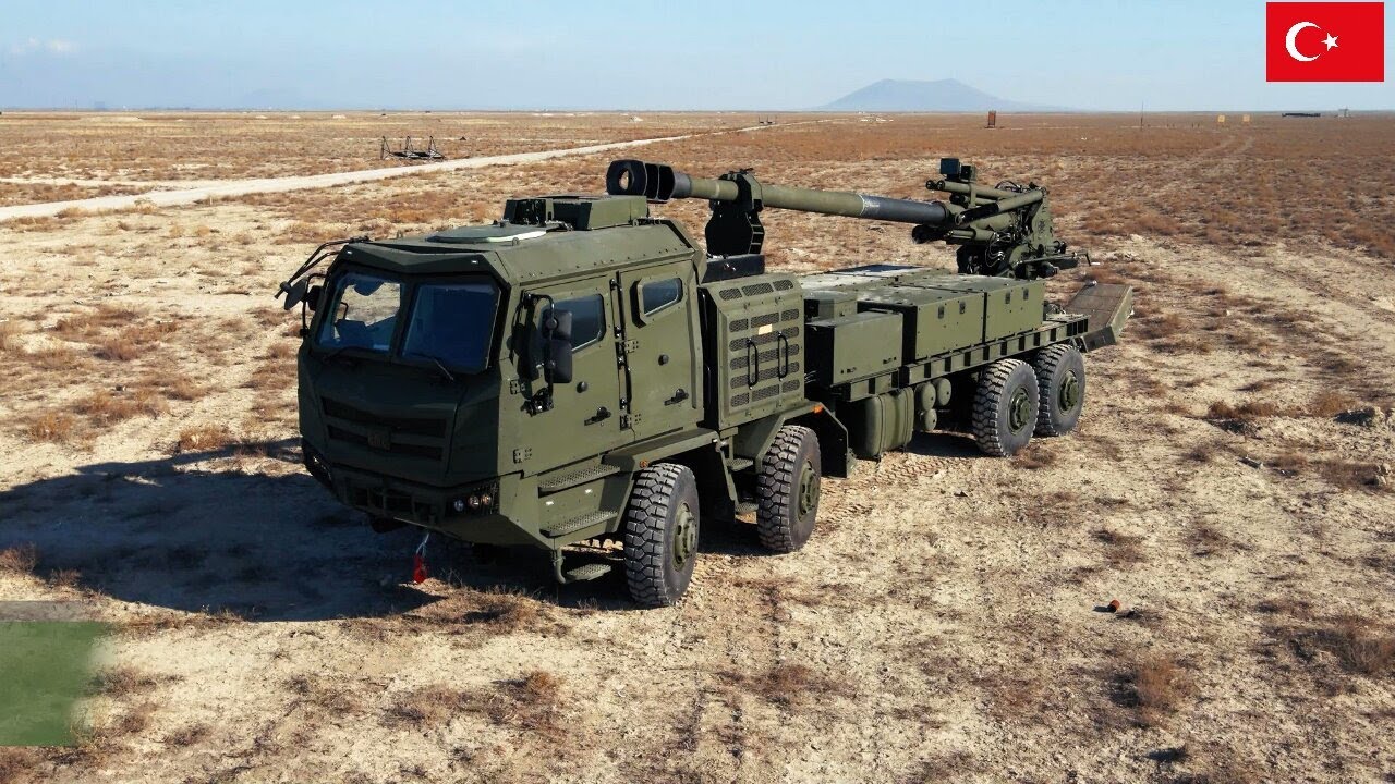 ASFAT from T&uuml;rkiye launches Arpan 8X8 SPH 155 mm