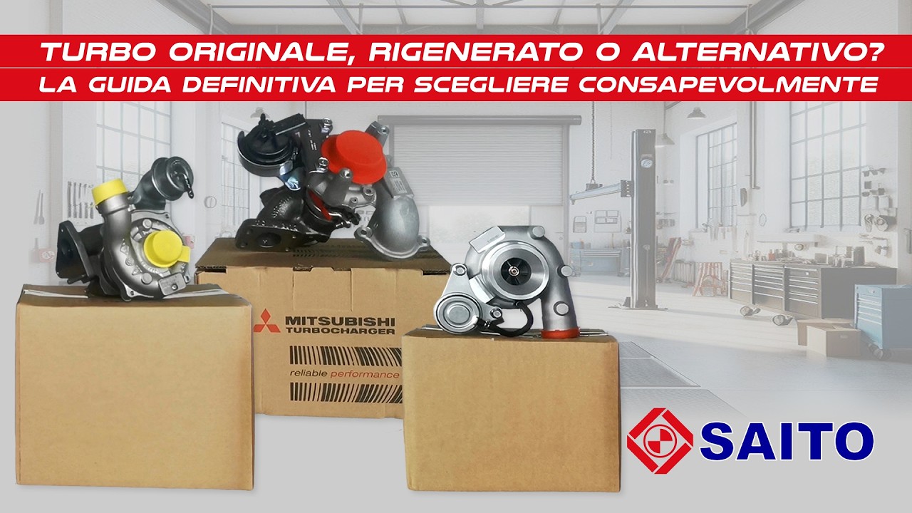 Turbo nuovo originale, rigenerato o alternativo? La guida definitiva per scegliere consapevolmente