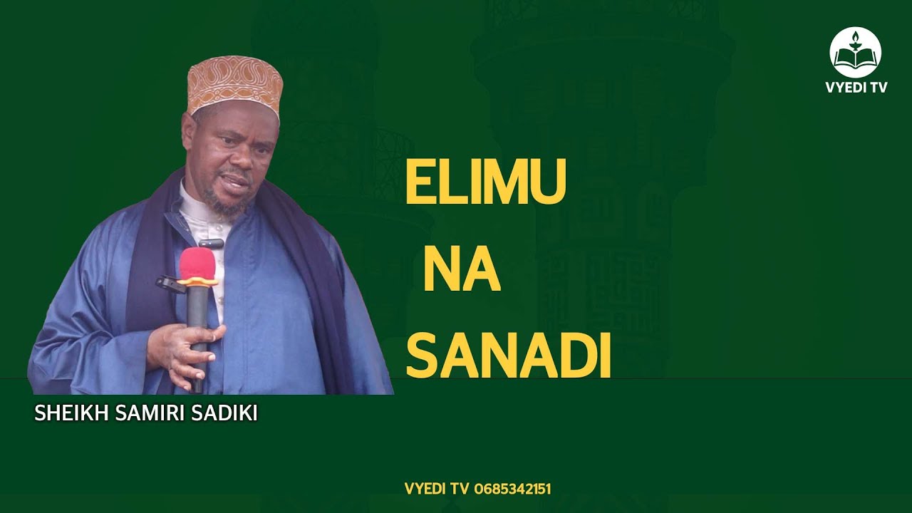 SHEIKH SAMIR ELIMU LAZIMA IWE NA SANADI// MAULIDINI KUNKAI SUNGA LUSHOTO 18/10/2025