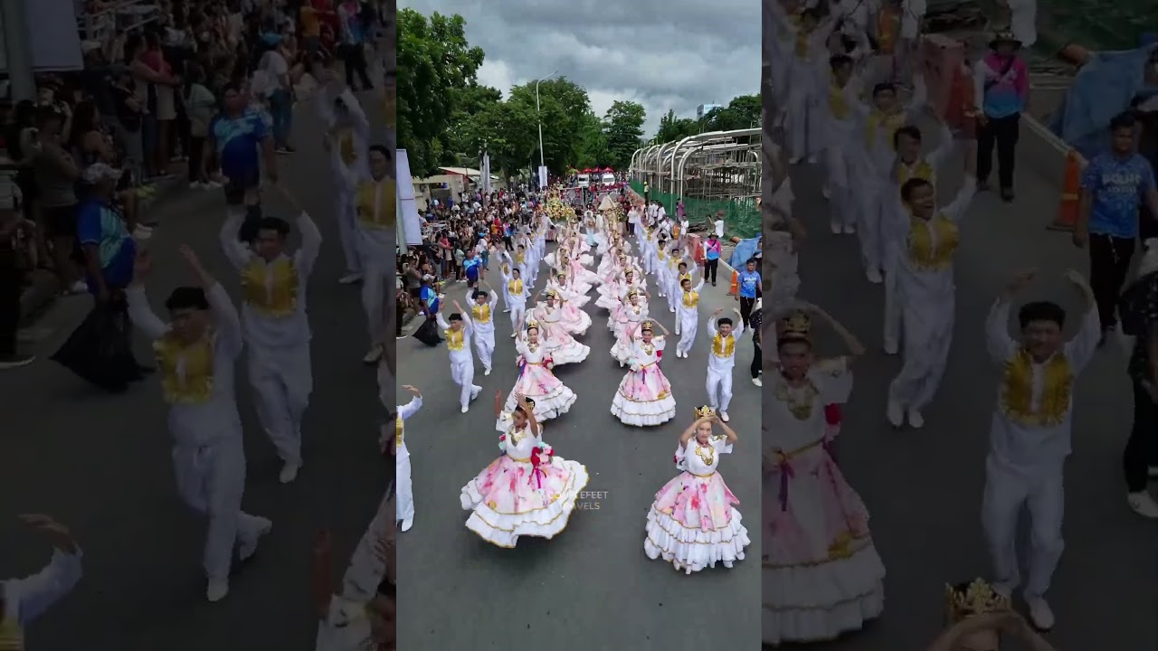 CEBU CITY SINULOG FESTIVAL guest performer STREETDANCING AERIAL VIDEO PASIGARBO SA SUGBO.