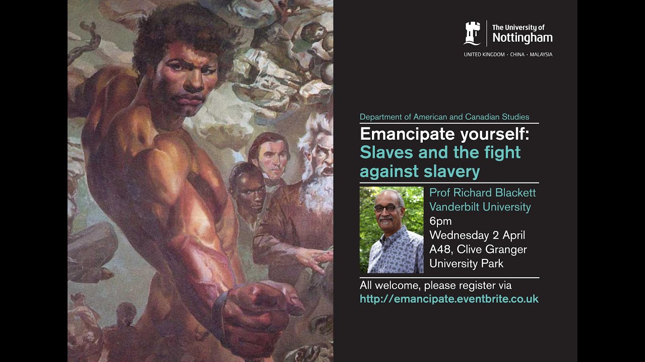 Lecture - Richard Blackett Slave Resistance