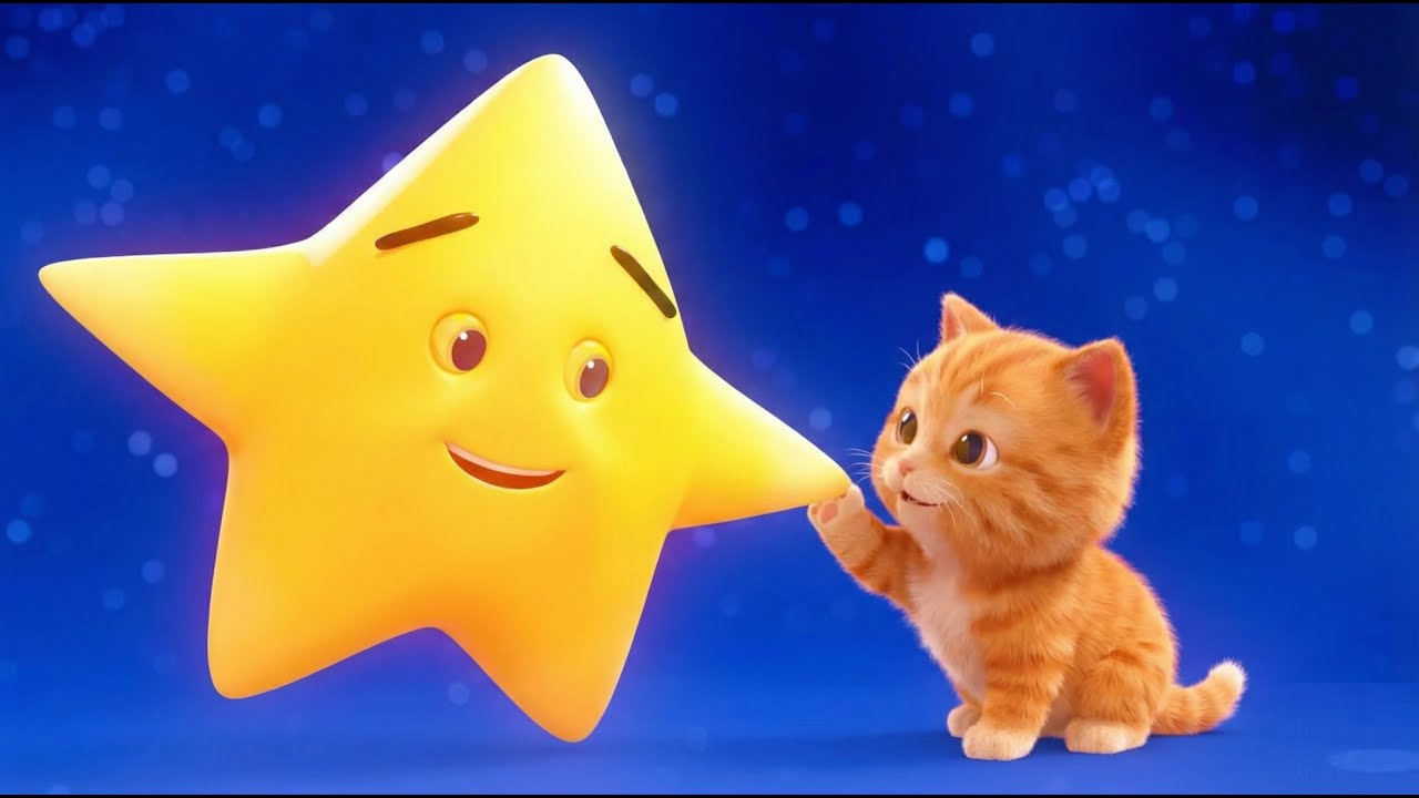 Twinkle Twinkle Little Star | Nursery Rhymes for Kids | Lightning Baby Songs 9