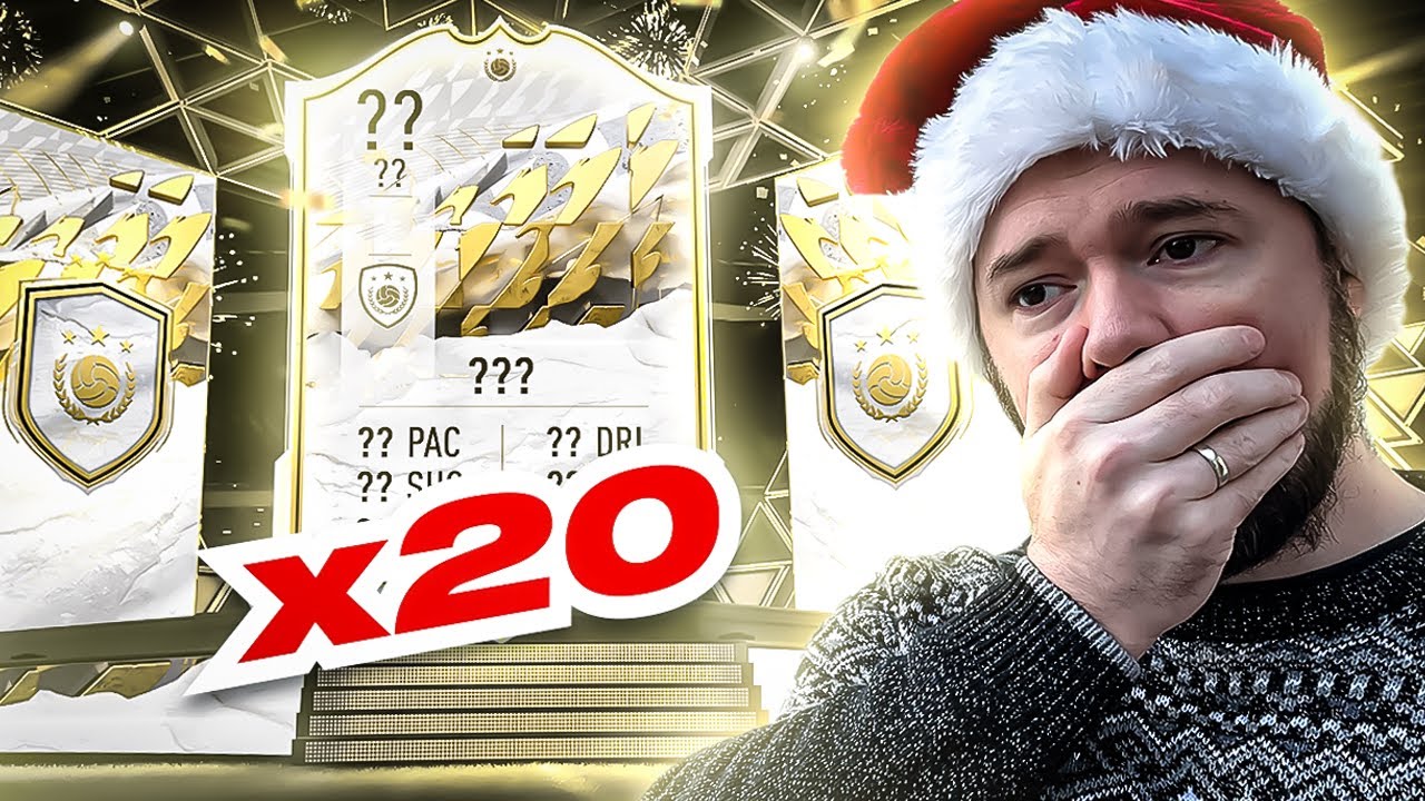 20 x BASE OR MID ICON UPGRADE PACKS!!! FIFA 22