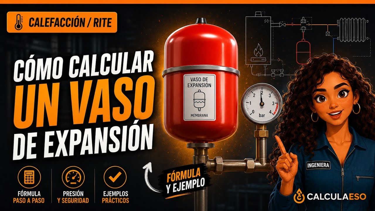 💯Como calcular Vasos de Expansión. Tema 1 ( Paso a paso) 