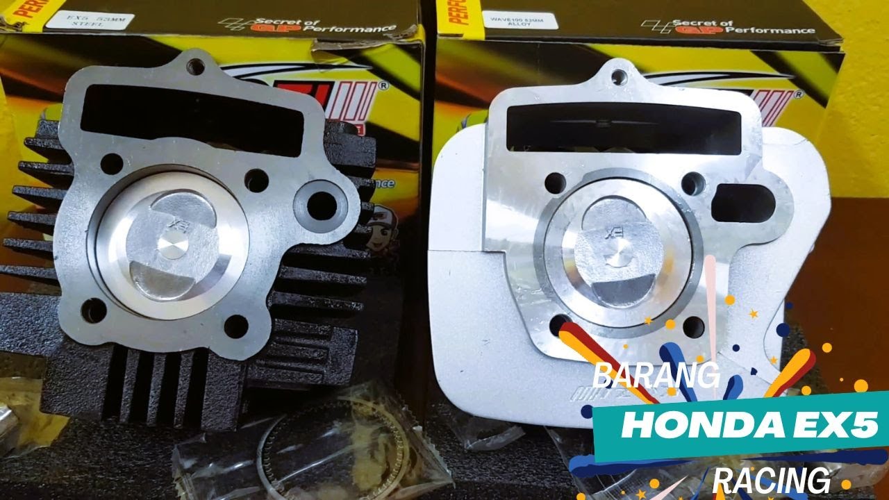 Apa Beza Barang Racing Moto Honda EX5 High Power Dengan Honda EX5 Dream Block Racing Set KOZI?