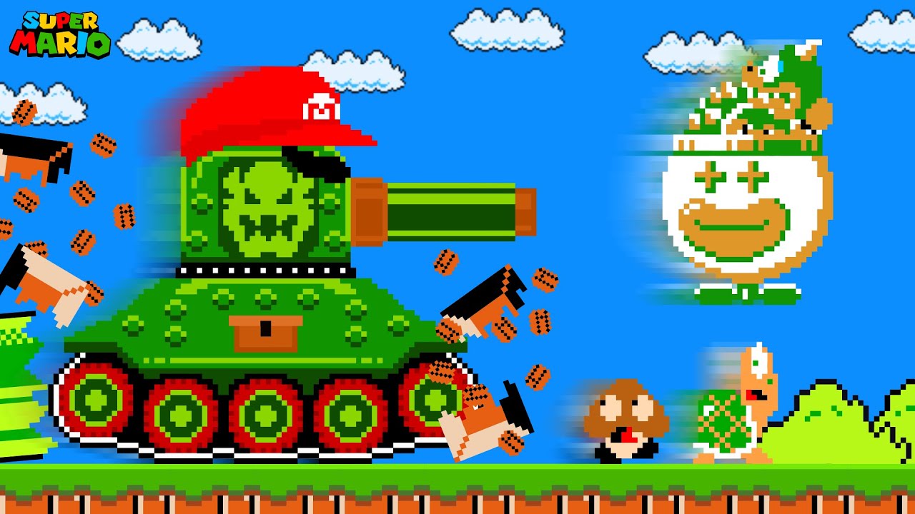 When Mario is Sherm Tank Calamity in Super Mario Odyssey