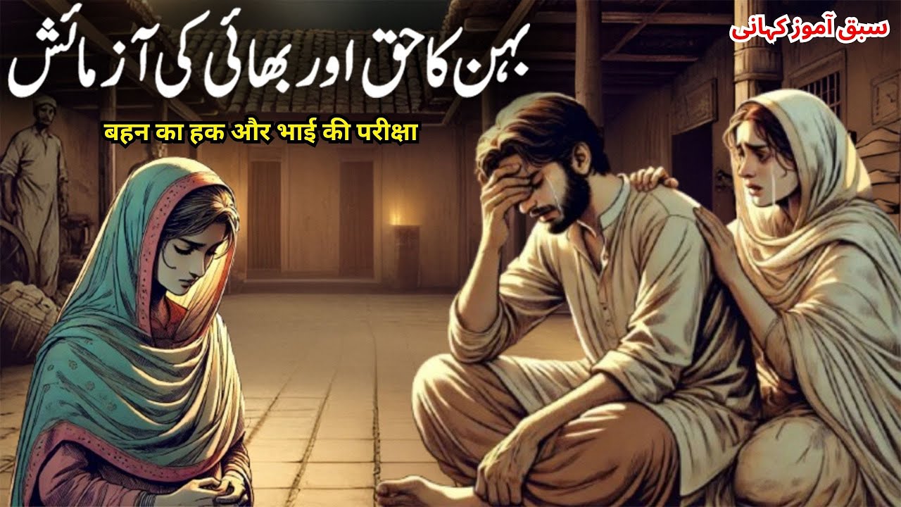 Behan Ka Haq Aur Bhai Ki Aazmaish - Ek Dil Choo Lene Wali Kahani | Fatima Story Centar