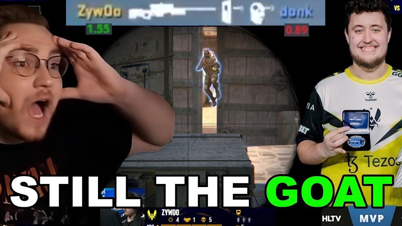 ohnePixel reacts to ZywOo Humbling donk On Their First Matchup!