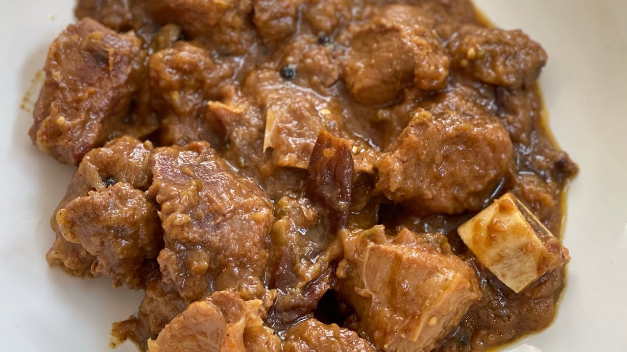 Khara masala gosht | Meat cooked with whole spices using Ninja Foodi