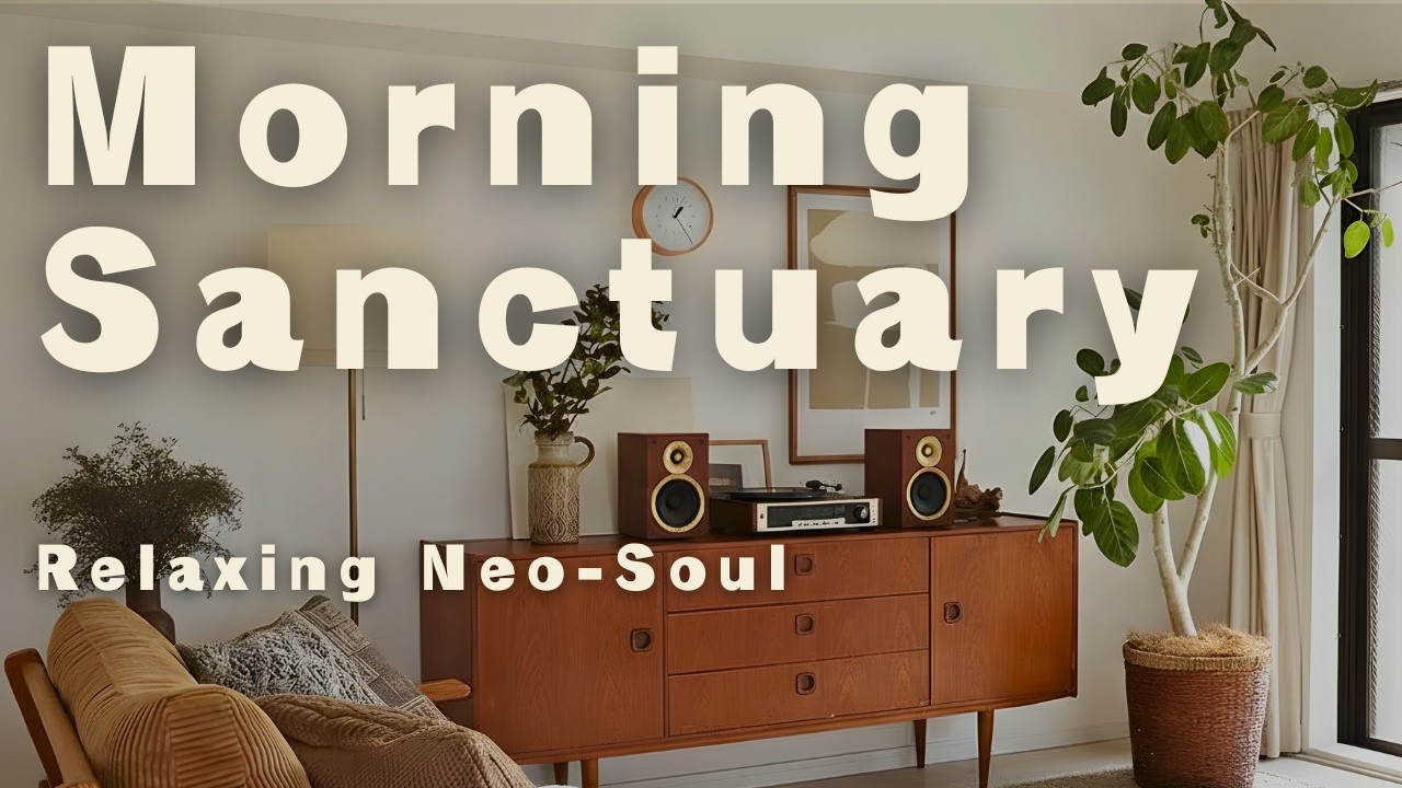 Morning Sanctuary ☕️ 1 Hour Relaxing Neo-Soul BGM for Slow Living & Room Ambience