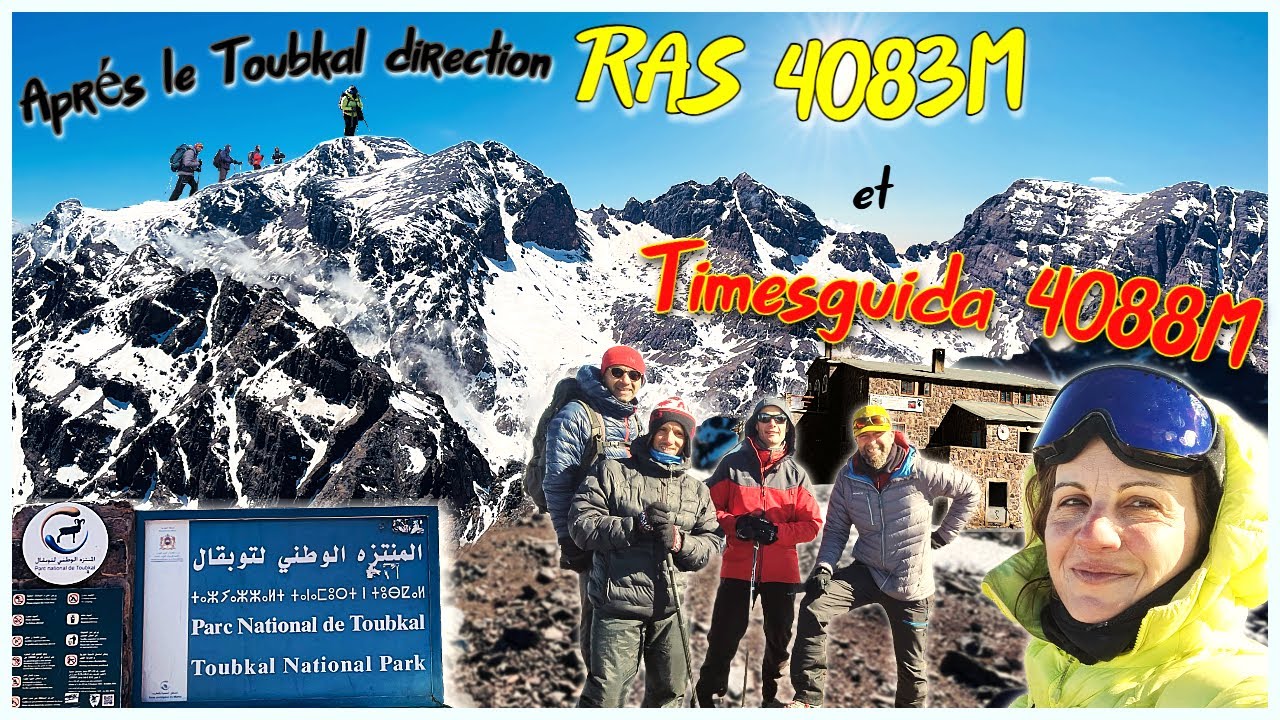 RAS 4083m-Timesguida 4088m-Trek de 3 jours dans le haut Atlas-Partie 2